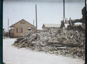 Image représentant France, Albert, Maisons dans les ruines
