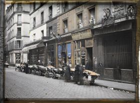 Image représentant Des marchandes d'oranges, rue Basfroi