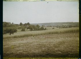 Image représentant Champs de blé en avant de Trie-Château