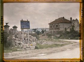 Image représentant France, Fresnes en Woëvre, Ruines et reconstructions