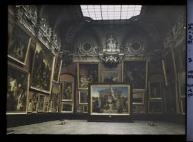 Image représentant La salle des Etats, actuelle salle de la Joconde