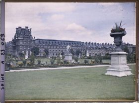Image représentant Le pavillon de Marsan et l'aile Richelieu du musée du Louvre