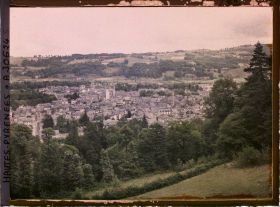 Image représentant France, Panorama sur Bagnères pris du Mont Bédat