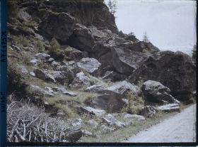 Image représentant Un éboulement dans la vallée de la Viège