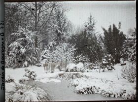 Image représentant Le Marais sous la neige