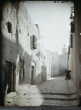 Image représentant Une vieille rue dans la médina