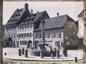 Image représentant France, Molsheim, Place de l'Hôtel de Ville