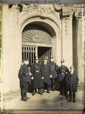 Image représentant Prusse, Aix-la-Chapelle, Polizei Proesidium Police Bleue