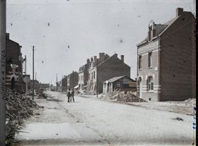 Image représentant France, La Bassée, Reconstructions rue Blanche