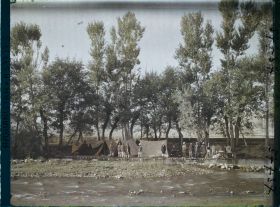 Image représentant Afghanistan, Shah-Abad, Campement sur les rives du Logar