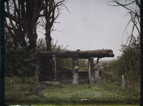 Image représentant France, Condé s/ Suippe, Abris de Grosse pièce, bords de la Suippe