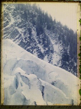 Image représentant France Les Alpes, Glacier des Bossons : Séracs du Glacier Supérieur des Bossons