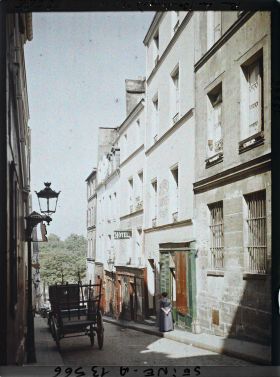 Image représentant La rue des Boulangers, au niveau du numéro 13