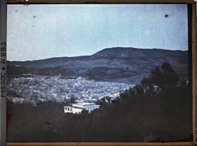 Image représentant Panorama de Fès el Bali pris du Bordj sud vers le nord