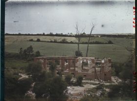 Image représentant France, Carency, Champ de blé vers la Carrière
