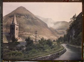 Image représentant France, Vallée d'Ossau, Paysage à Sarrancolin