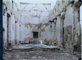 Image représentant Chapelle en ruines des hospices civils, rue Eugène Wiet (?)
