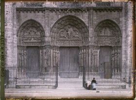 Image représentant Le portail royal de la cathédrale Notre-Dame