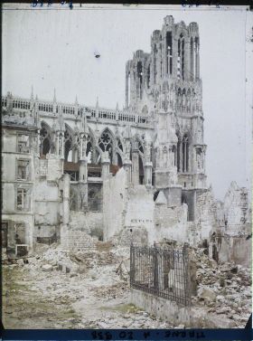 Image représentant France, Reims, Tour nord de la Cathédrale