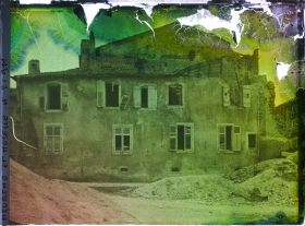 Image représentant France, Pont à Mousson, Vieille Maison de la rive gauche.