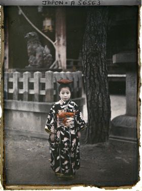 Image représentant Fête des enfants Shichi-go-san (" sept-cinq-trois ") au sanctuaire Yasaka-jinja