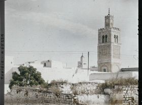 Image représentant Les minarets de la mosquée El Ksar et de la Grande Mosquée