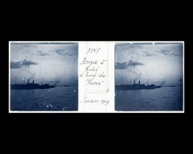 Image représentant Arrivée à Kobé à bord du "Koréa"