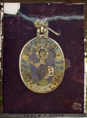 Image représentant Turquie, Mont Athos, Vatopédi, Petit émail Byzantin