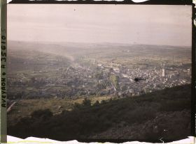 Image représentant Vue de la ville prise des hauteurs de la route de Rieupeyroux