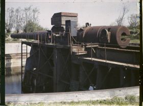 Image représentant Belgique, Ostende, Batterie Deutschland, Ensemble d'une pièce