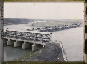 Image représentant Canada, Bassano, Barrage de la Bosse - Vue Générale des Ouvrages du Barrage