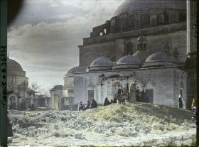 Image représentant Turquie, Constantinople, Un Coin de la Mosquée du Sultan Selim