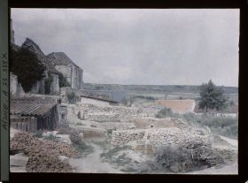 Image représentant France, Vassogne, Un Coin de Vassogne vu près de l'Eglise
