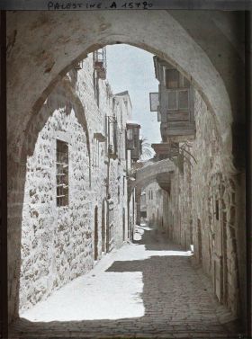 Image représentant Segment de la Via Dolorosa entre les cinquième et sixième stations