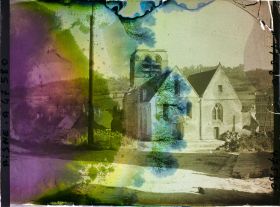 Image représentant France, Coeuvres et Valsery, Façade de l'Eglise, restaurée