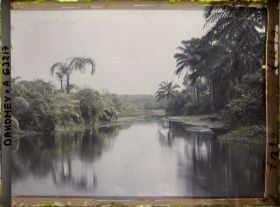Image représentant Le marigot ou lagune d'Adjarra
