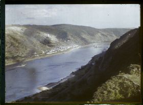 Image représentant Alemagne, Bords du Rhin,Bords du Rhin, Caub, Vues diverses