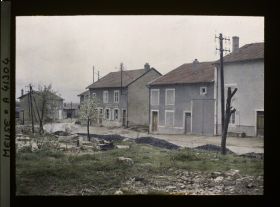 Image représentant France, Apremont (Woëvre), Une rue du Village