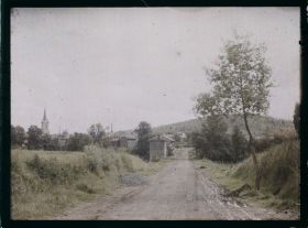 Image représentant France, Les Islettes (Meuse) (1427h), Entrée des Islettes par la route du Claon