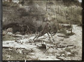 Image représentant France, Laffaux, Un Coin du ravin de Laffaux