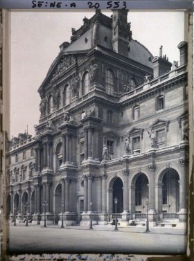 Image représentant Le pavillon Richelieu du palais du Louvre