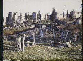 Image représentant Turquie, Constantinople, La Porte oblique et le Cimetière