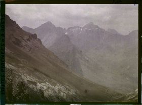 Image représentant France, Le Versant Espagnol, au fond, le Pic de Temdeneras
