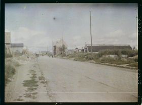 Image représentant France, Chaulnes, La route d'Albert, vue prise vers Albert