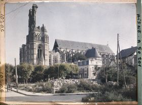 Image représentant France, Soissons, Cathédrale partie Sud