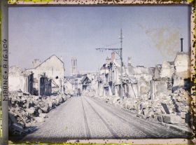 Image représentant France , Reims, Rue Gambetta