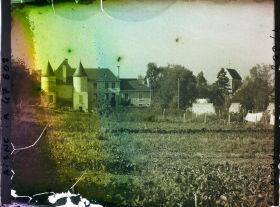 Image représentant France, Mercin-et-Vaux, Vue vers Mairie et Eglise