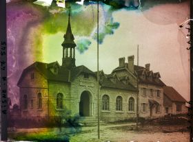 Image représentant France, Laffaux, Mairie et Ecoles autre vue