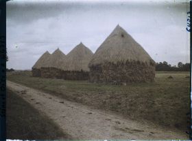 Image représentant Ile de France, Mafliers, Groupe de meules de blé