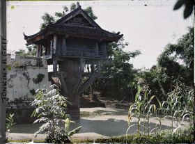 Image représentant Le temple Nhu't-chu-tu' ou Mot-cot (" Pagode du pilier unique ")